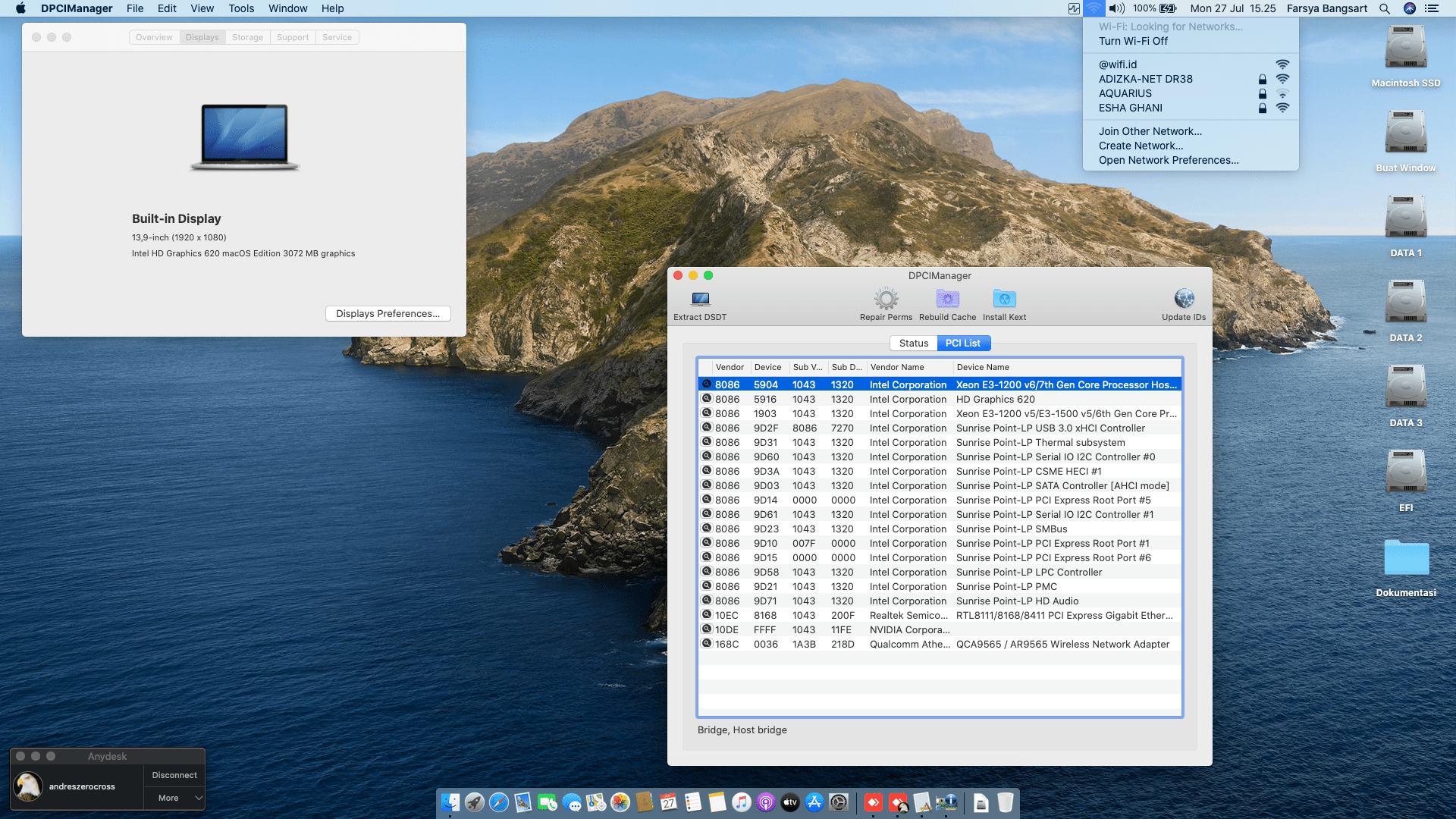 Asus A456UQ FA074 [KabyLake   Intel HD 620 + I2C] 2